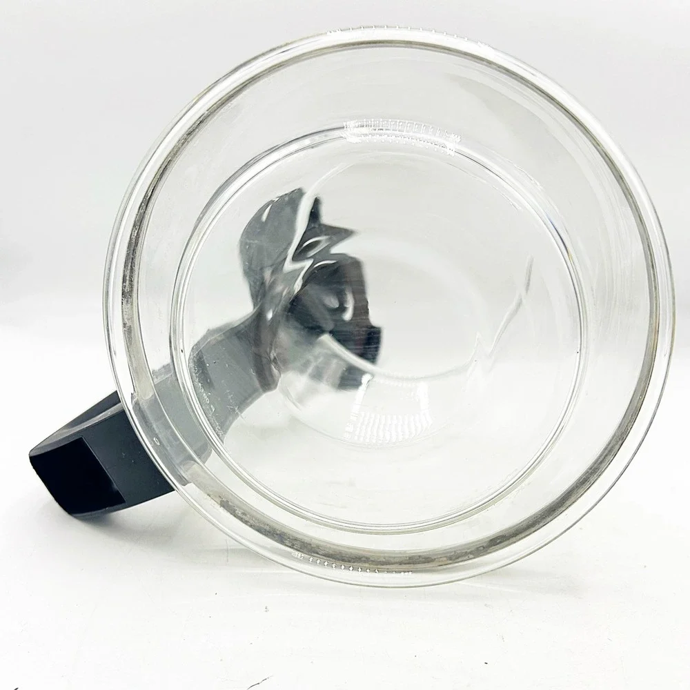 Mr. Coffee Replacement Carafe 12 Cup Clear‎ Good Glass Coffee Pot Black Handle